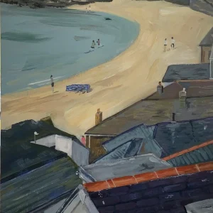 View Over the Rooftops, St. Ives