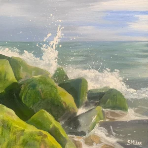 Sea Spray at West Bay