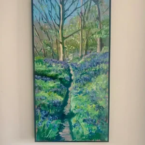 Through the Bluebells, Eype Down, Dorset